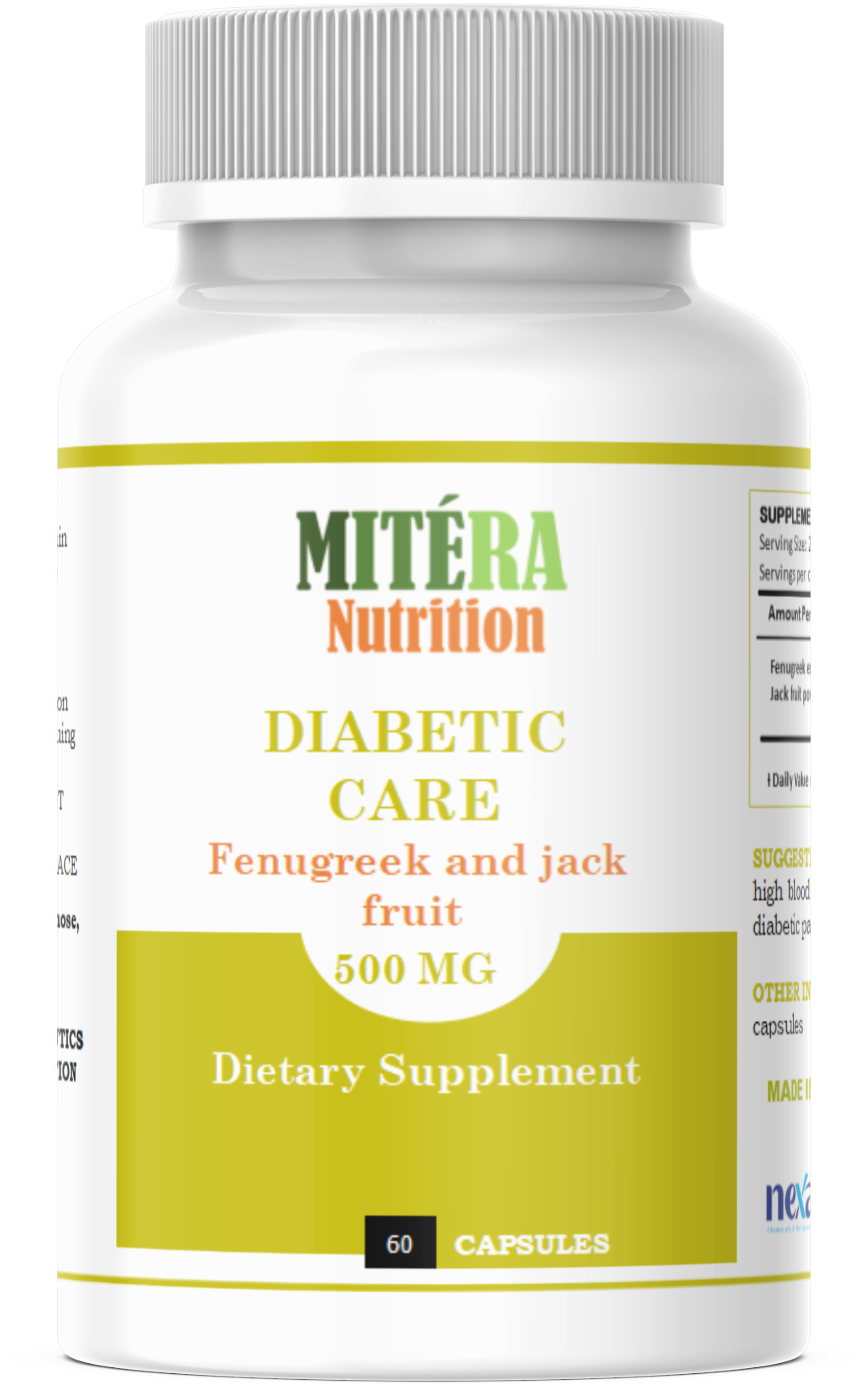 Mitera Nutrition Diabetic Care Capsules